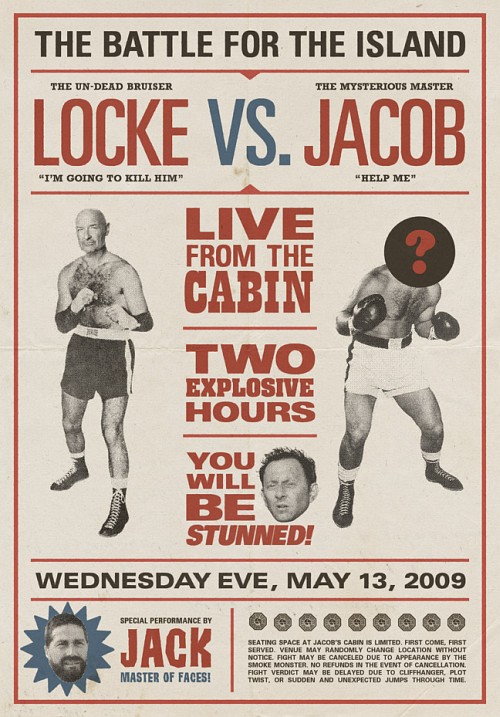 Locke vs. Jacob, a kunyhóban